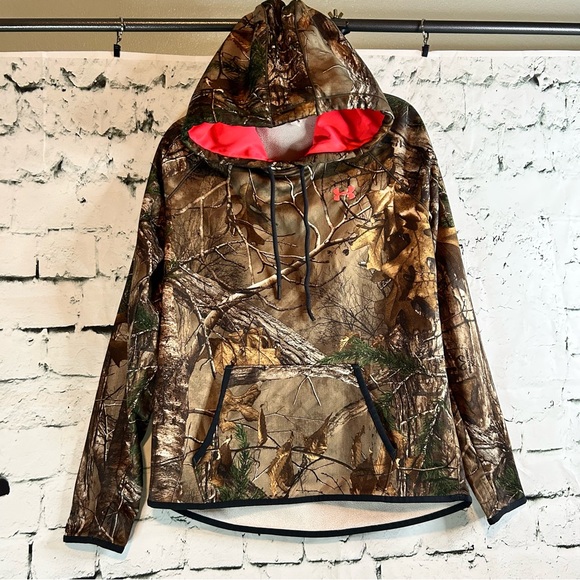 Under Armour Hooded Camo Sweatshirt - Picture 1 of 16